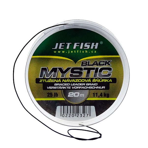 Jetfish BLACK MYSTIC Braced Leader Braidmodell 25lb - MPN: 220232 - EAN: 02202327