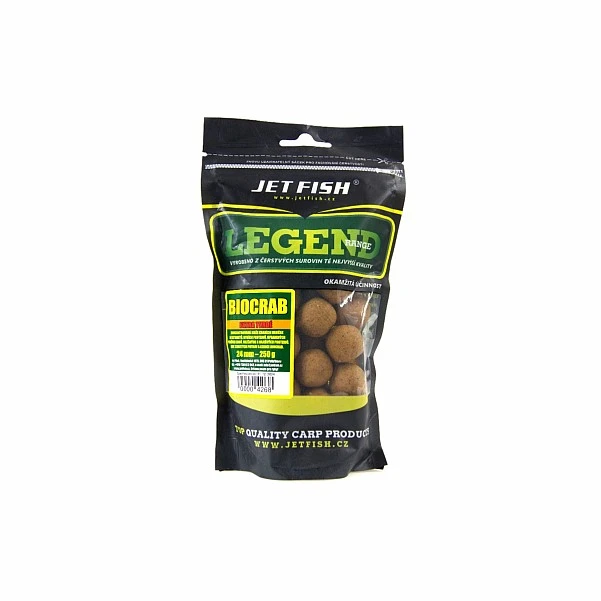 Jetfish Legend Boilies Biocrab   - Екстра Тверді 24мм