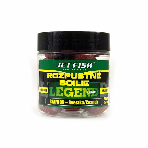 Jetfish Legend Soluble Boilies Seafood - Plum / GarlicGröße 20mm - MPN: 000112 - EAN: 00001120