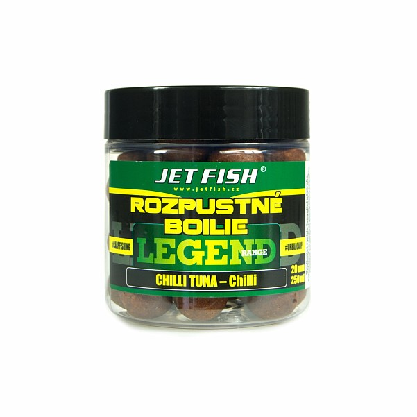 Jetfish Legend Soluble Boilies Chilli Tunatamaño 20mm - MPN: 000105 - EAN: 00001052