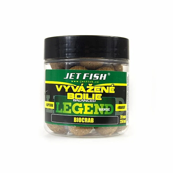 Jetfish Legend Balanced Boilies Biocrab 20mm