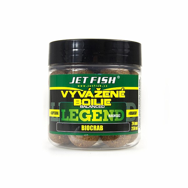 Jetfish Legend Balanced Boilies BiocrabGröße 24mm - MPN: 000354 - EAN: 00003544