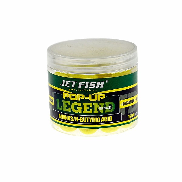 JetFish Legend Pop Up - Pineapple & N-Butyricmisurare 16mm - MPN: 192530 - EAN: 01925302