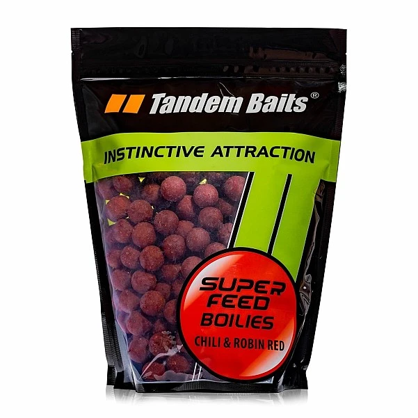 TandemBaits SuperFeed Boilies - Chilli & Robin Red 18 мм / 1 кг