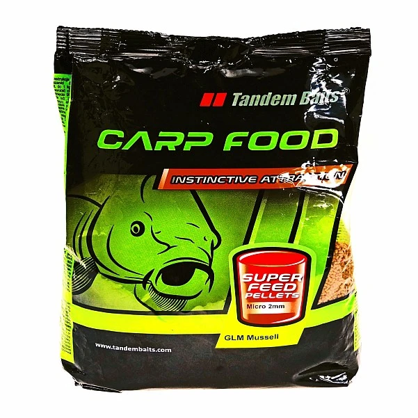 TandemBaits SuperFeed Micro Pellet GLM Mussel 2mm / 1kg