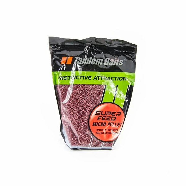 TandemBaits SuperFeed Micro Pellet  - Halibut & Truskawka 2mm / 1kg