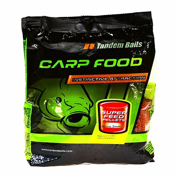 TandemBaits SuperFeed Micro Pellet  - Tłusty Łosoś & Kawior 2mm / 1kg