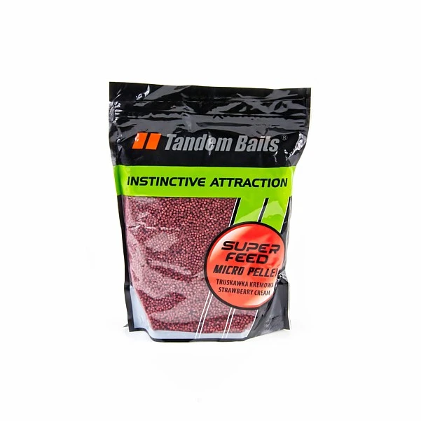 TandemBaits SuperFeed Micro Pellet  - Truskawka Kremowa 2mm / 1kg