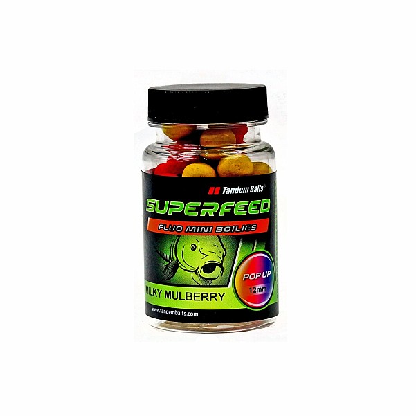 TandemBaits SuperFeed Fluo Pop-Ups Milky MulberryGröße 12 mm / 35 g - MPN: 24656 - EAN: 5907666680247