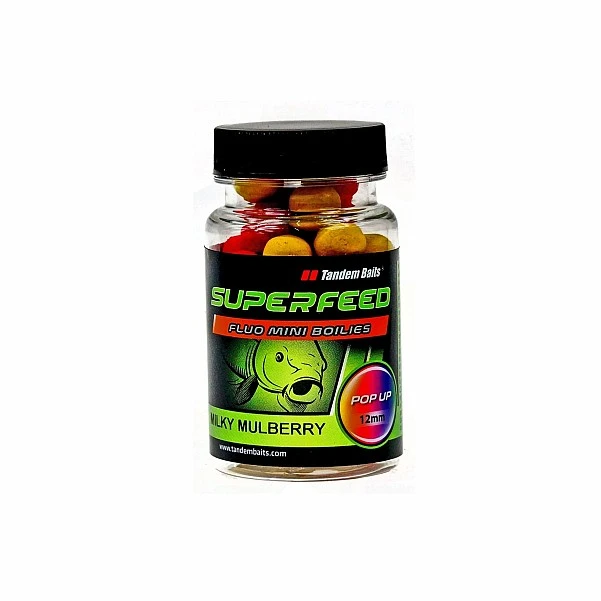 TandemBaits SuperFeed Fluo Pop-Ups Milky Mulberry 12 мм / 35 г