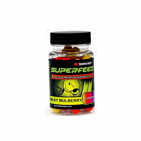TandemBaits SuperFeed Fluo Pop-Ups Milky MulberryGröße Dumbells / 35g - MPN: 24765 - EAN: 5907666680261