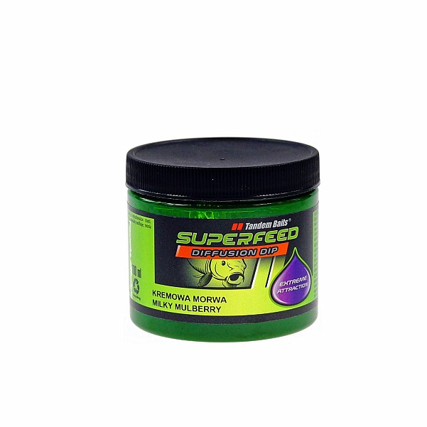 TandemBaits SuperFeed Diffusion Dip Milky MulberryVerpackung 100ml - MPN: 24866 - EAN: 5907666680285