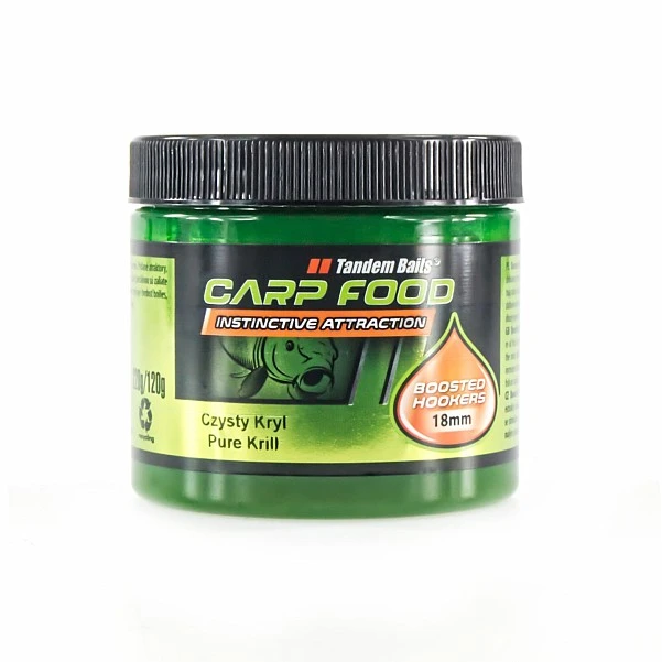 TandemBaits Carp Food Boosted Hookers  - Чистий Крил 18 мм / 300г