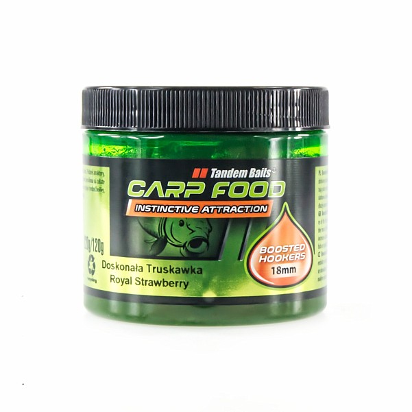 TandemBaits Carp Food Boosted Hookers  - Excellente Fraisetaille 18 mm / 300 g - MPN: 11868 - EAN: 5907666662854