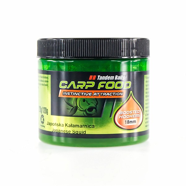 TandemBaits Carp Food Boosted Hookers  - Calamar Japonaistaille 18 mm / 300 g - MPN: 11870 - EAN: 5907666662878