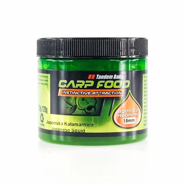 TandemBaits Carp Food Boosted Hookers  - Японська кальмарниця 18 мм / 300г