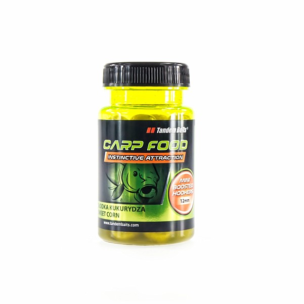 TandemBaits Carp Food Boosted Hookers  - Maïs Douxtaille 12 mm / 50 g - MPN: 17569 - EAN: 5907666676691