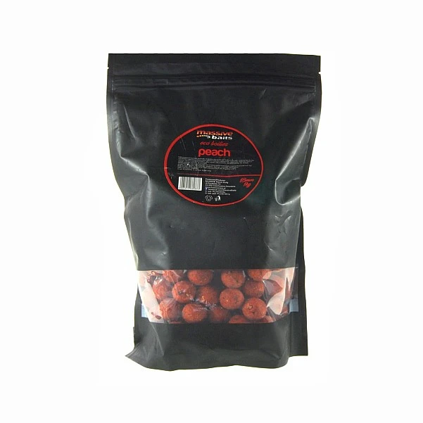 MassiveBaits Eco Boilies - Peach 18 mm / 3 kg