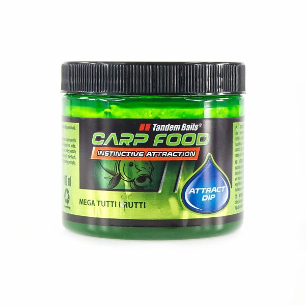 TandemBaits Carp Food Attract Dip  - Mega Tutti Frutticsomagolás 100ml - MPN: 11760 - EAN: 5907666642900