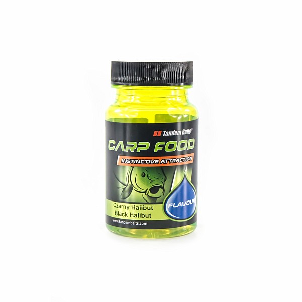 TandemBaits Carp Food Flavour - Schwarzer HeilbuttVerpackung 70ml - MPN: 11439 - EAN: 5907666650608