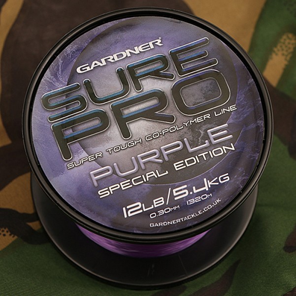 Gardner Sure Pro Purple -  Special Editionmodel 10 lb (0.28mm) - MPN: SPRO10P - EAN: 5060218459361