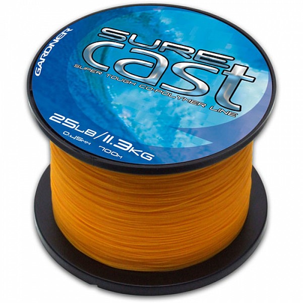 Gardner Sure Cast Yellowmodello 10 lb (0,28mm) - MPN: SCAST10Y - EAN: 5060218457848