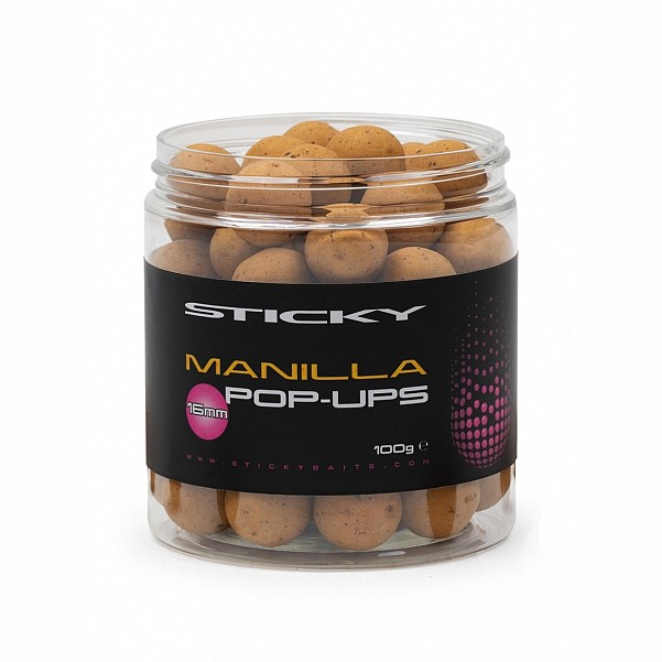 StickyBaits Pop Ups - Manilla taille 16 mm - MPN: MP16 - EAN: 5060333111830