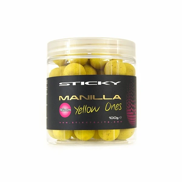 StickyBaits Yellow Ones Pop Ups - Manilla 16 мм
