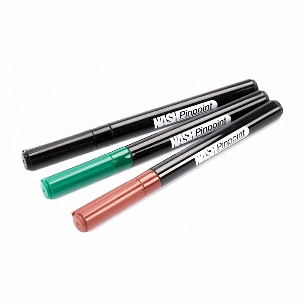 Nash Pinpoint Hook and TT Marker Pens 3 sztuki