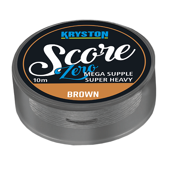 Kryston Score ZERO LeadFree LeaderFarbe Muddy Brown - Dunkelbraun - MPN: KR-SC31 - EAN: 4048855366670