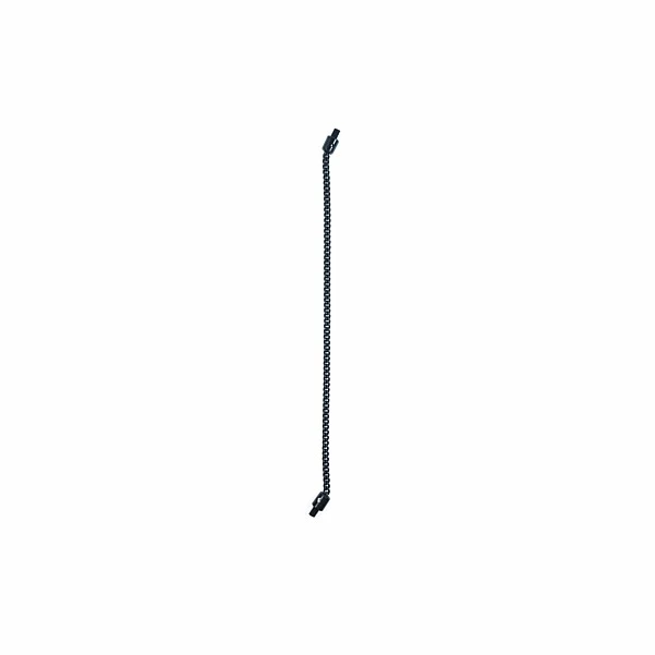 Solar Black Stainless Chain Plastic Ended 5 inch (13 cm)
