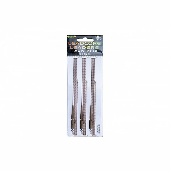 ESP Leadcore Leader Lead Clip 1,5m 3szt. Sandy Gravel (piaskowy)