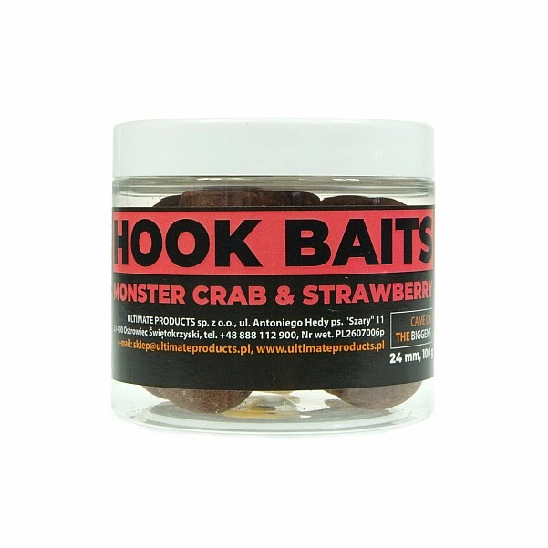 UltimateProducts Hookbaits - Monster Crab & Strawberry 24 мм