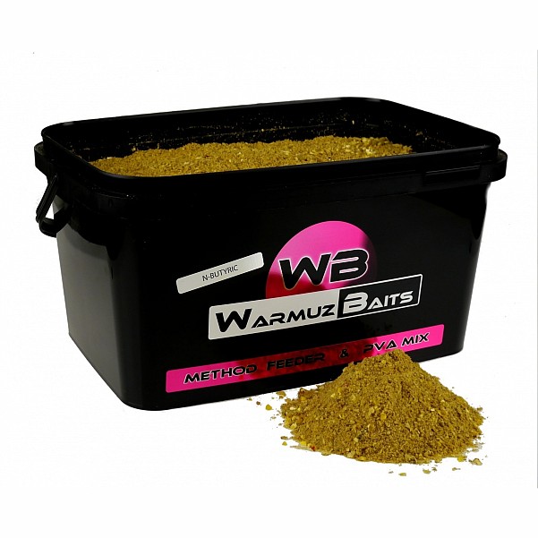 WarmuzBaits Method Feeder & PVA Mix N Butyricpakavimas 3 kg kibirėlis - MPN: 66880 - EAN: 5902537371880