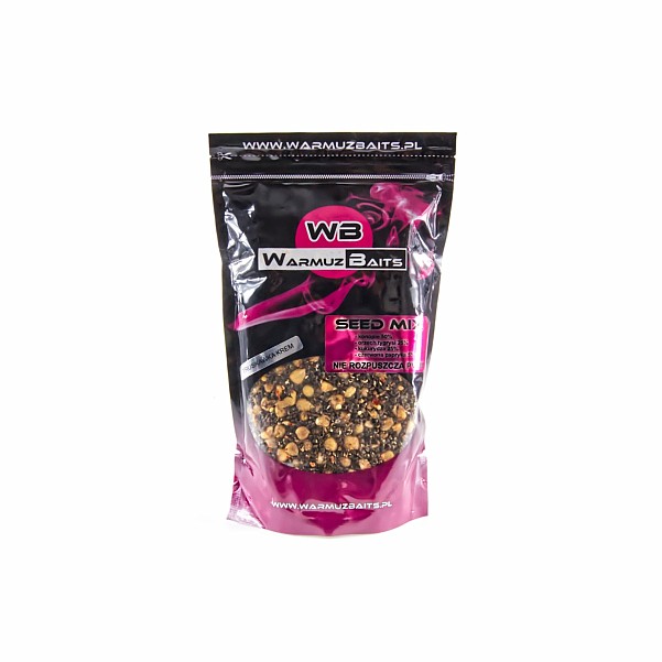 WarmuzBaits Seed Mix  - Braškių Kremaspakavimas 900 g - MPN: 66870 - EAN: 5902537371804