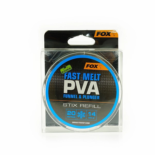 Fox Edges PVA Mesh System - Fast Melt Refilltaille Stix 14mm / 20m - MPN: CPV071 - EAN: 5056212102266