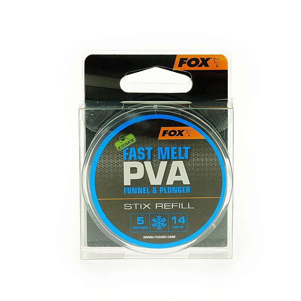 Fox Edges PVA Mesh System - Fast Melt Refilltamaño Stix de 14mm / 5m - MPN: CPV068 - EAN: 5056212102235