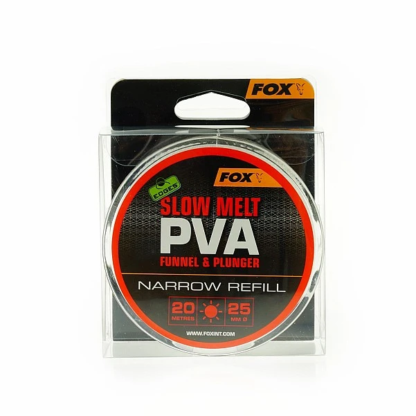 Fox Edges PVA Mesh System - Slow Melt Refill  25mm Narrow / 20m