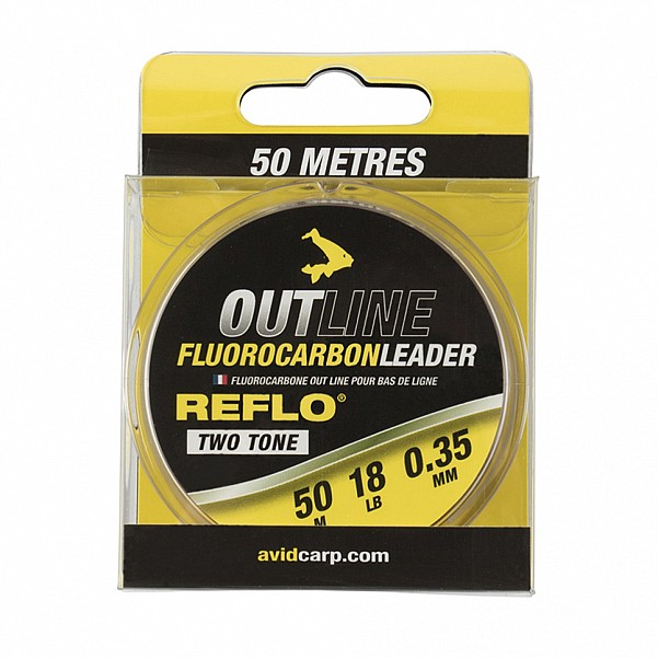 Avid Carp Outline Fluorocarbon rodzaj 0.35mm 18lb - MPN: AVL/08 - EAN: 5055977446585