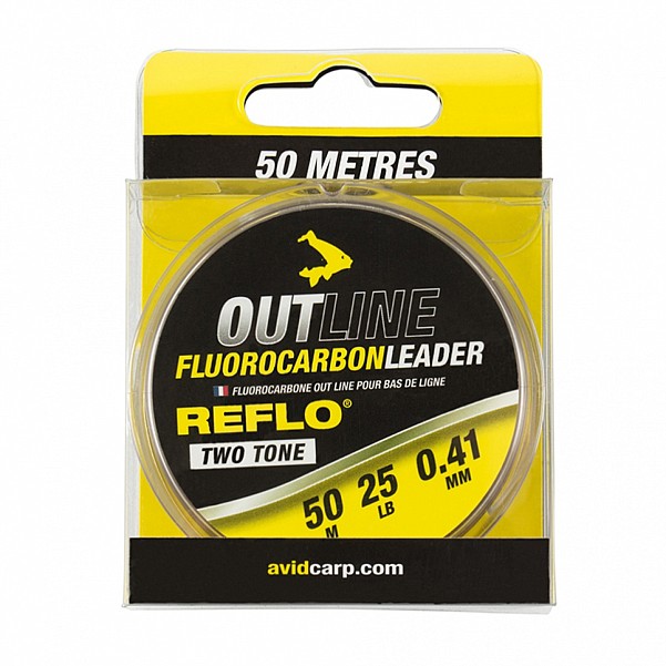 Avid Carp Outline Fluorocarbon Typ 0,41mm 25lb - MPN: AVL/10 - EAN: 5055977446608