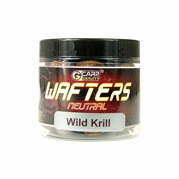 Carp Gravity Wafters Neutral Boilies - Wild Krill 18 мм / 200 мл