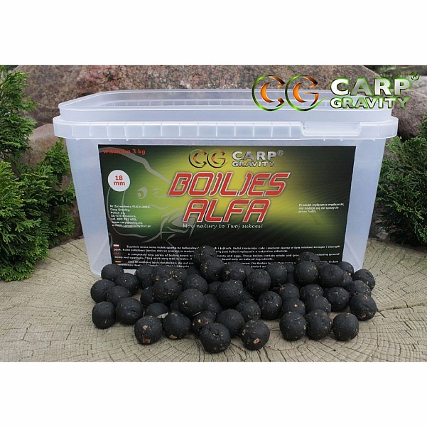 Carp Gravity Alfa Boilies - Racicznicaopakowanie 3kg - MPN: KZA009 - EAN: 200000051099