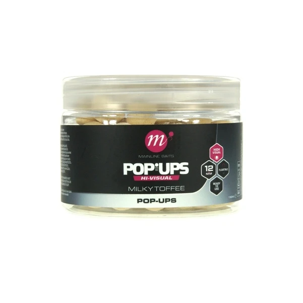 Mainline Hi-Visual Pop-Ups - Milky Toffee 12 mm
