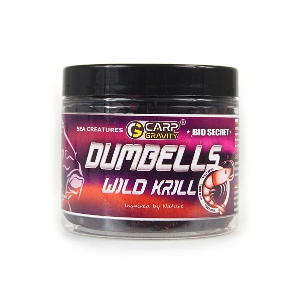 Carp Gravity Dumbells Hookbaits - Wild Krill 14x18mm / 200ml
