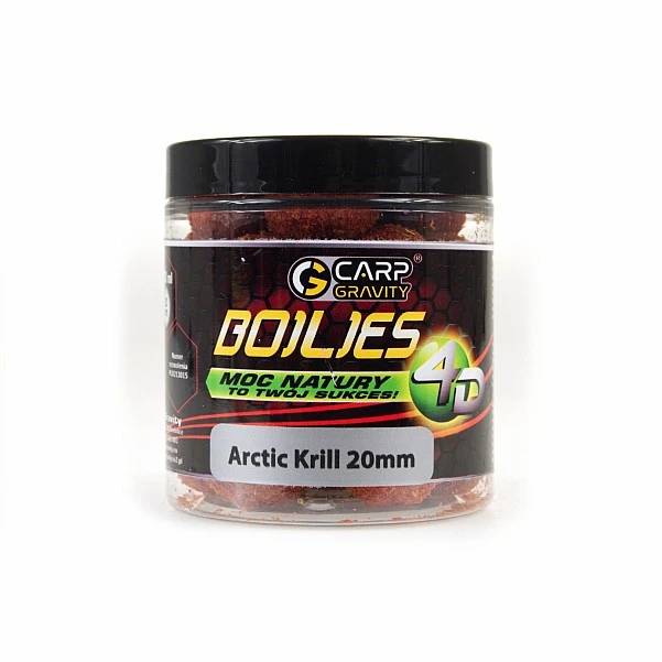 Carp Gravity 4D Boilies - Arctic Krill 20мм / 250мл
