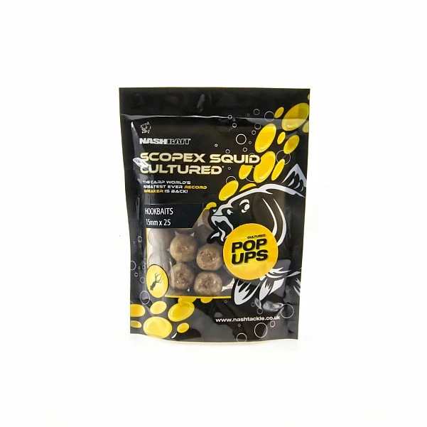 NEW Nash Scopex Squid Cultured Pop-Up 15 мм х 25 штук