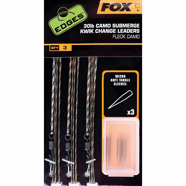 Fox Submarge Camo Leaders Kwik Change Kitwersja 30lb - MPN: CAC709 - EAN: 5056212110179