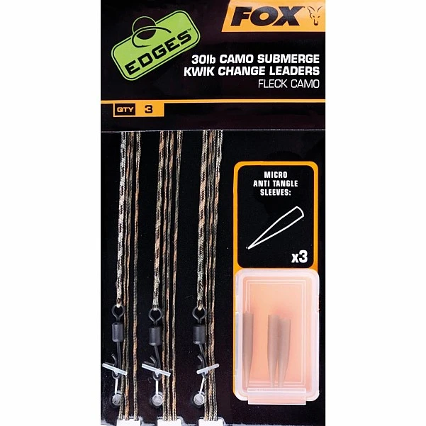 Fox Submarge Camo Leaders Kwik Change Kit 30 фунтів