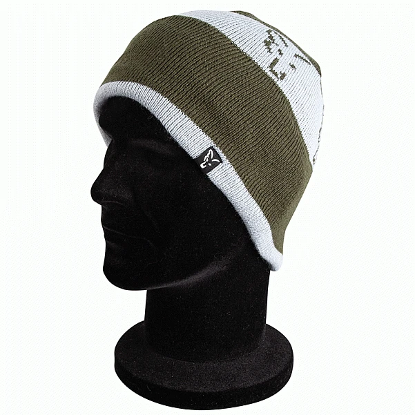 Fox Green and Silver Beanie uniwersalny