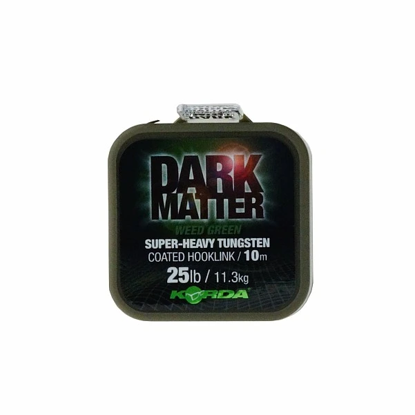 Korda Dark Matter Tungsten Coated Braid 25 lb/Weed